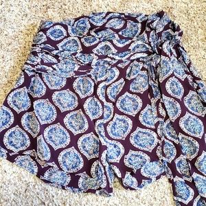Free People Shorts Size 4 Purple & Blue